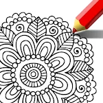 Mandala coloring games | Indus Appstore | App Icon