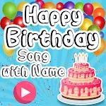 Happy Birthday Song with Name  | Indus Appstore | App Icon