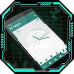 Analog Clock Launcher -Applock | Indus Appstore | App Icon