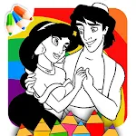 Aladdin Coloring Book game fro | Indus Appstore | App Icon