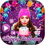 Birthday Photo Effect Videoapp icon