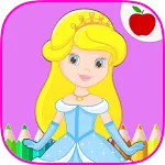 Princess Girls Coloring Book | Indus Appstore | App Icon