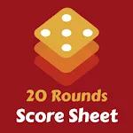 20 Rounds Score Sheet | Indus Appstore | App Icon