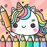 Kawaii Unicorn: Coloring World | Indus Appstore | App Icon