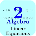 Algebra Tutorial 2: Linear Eqs | Indus Appstore | App Icon