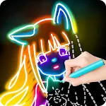 Draw Glow Comics | Indus Appstore | App Icon