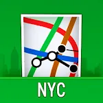 NYC Subway Map & MTA Bus Maps | Indus Appstore | App Icon