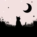 Cute Wallpaper Moonlight Cat | Indus Appstore | App Icon