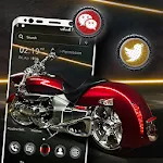 Red Bike Launcher Theme | Indus Appstore | App Icon