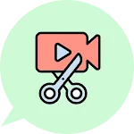 Video Splitter Status Maker | Indus Appstore | App Icon