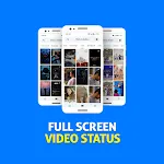 Full Screen Video Status | Indus Appstore | App Icon