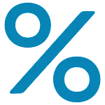 Percentage Calculator | Indus Appstore | App Icon