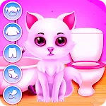 Cute Kitty Caring and Dressup | Indus Appstore | App Icon