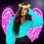 Neon Wings Photo Editor | Indus Appstore | App Icon