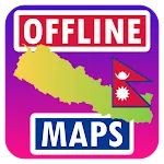 Offline Map & Navigation Nepal | Indus Appstore | App Icon