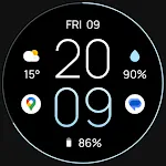 MNML Thin: Watch face | Indus Appstore | App Icon