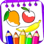 Fruits Coloring Book & Drawing | Indus Appstore | App Icon