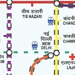 Delhi Metro Map (Offline) | Indus Appstore | App Icon