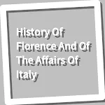 Book, History Of Florence And  | Indus Appstore | App Icon