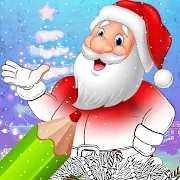 Coloring Book Christmas - Draw & Paint | Indus Appstore | App Icon