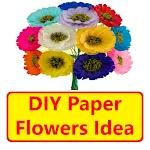 DIY Paper Flowers Ideaapp icon