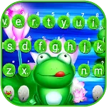 Cute Frog 3D Keyboard Backgrou | Indus Appstore | App Icon