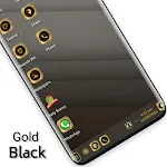 Gold Black Theme For  Launcher | Indus Appstore | App Icon