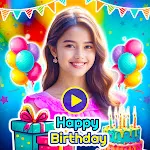 Birthday Video Maker With Song | Indus Appstore | App Icon