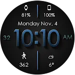 Material Shadow HD Watch Face | Indus Appstore | App Icon