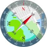 Digital Compass Map 360 | Indus Appstore | App Icon