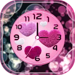 Pink Clock Live Wallpaper | Indus Appstore | App Icon