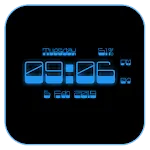 Blaz Digital Clock Lwp | Indus Appstore | App Icon