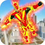 Flying Fire Rope Super Hero | Indus Appstore | App Icon