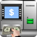 ATM cash money simulator game | Indus Appstore | App Icon