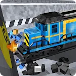 Craft Block Train Crash Test | Indus Appstore | App Icon