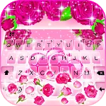 Pink Roses Gravity Keyboard Ba | Indus Appstore | App Icon