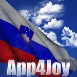 Slovenia Flag Live Wallpaper | Indus Appstore | App Icon