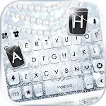 Silver Sparkles Keyboard Backg | Indus Appstore | App Icon