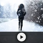 Snowfall Video Song Maker | Indus Appstore | App Icon