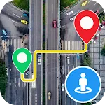 GPS Navigation-Street View Map | Indus Appstore | App Icon