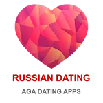 Russian Dating App - AGA | Indus Appstore | App Icon