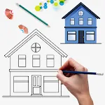 House Draw Step By Step | Indus Appstore | App Icon