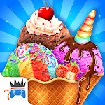 Rainbow Ice Cream Party | Indus Appstore | App Icon