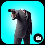 Gun Man Photo Montage | Indus Appstore | App Icon