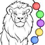 Animals Coloring Book Glitter | Indus Appstore | App Icon