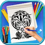 Learn to Draw Tribal Tattoos | Indus Appstore | App Icon