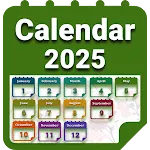 Calendar 2025 with Holidays | Indus Appstore | App Icon