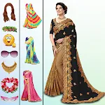 Women Fashion Saree Photo Suit | Indus Appstore | App Icon