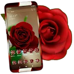 Red Rose Launcher Theme | Indus Appstore | App Icon