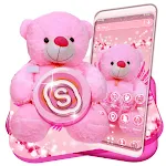 Pink Teddy Bear Theme | Indus Appstore | App Icon